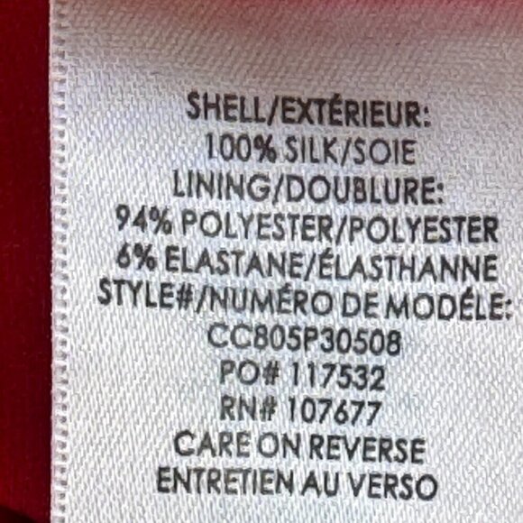 Alice + Olivia Tasia Silk Wrap Dress Midi Length Real Real Authentication Size 0 - Picture 14 of 14